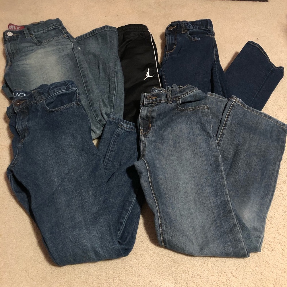 boys size 12 pants lot